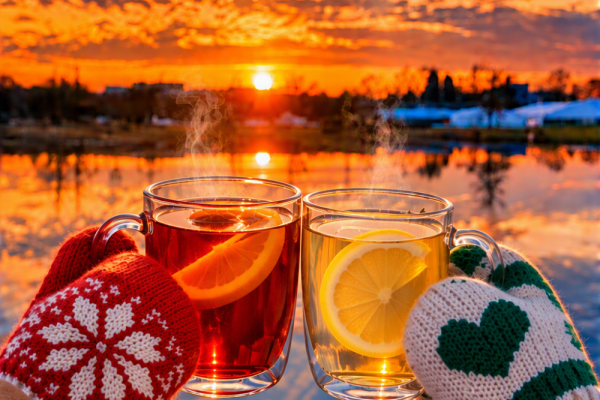 WINTEREDITION: Sundowner am See - Goldene Stunde im Park
