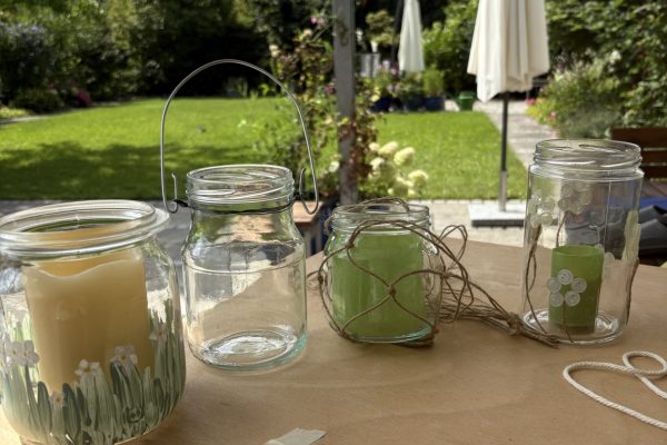 Upcycling Workshop - Windlichter aus Altglas