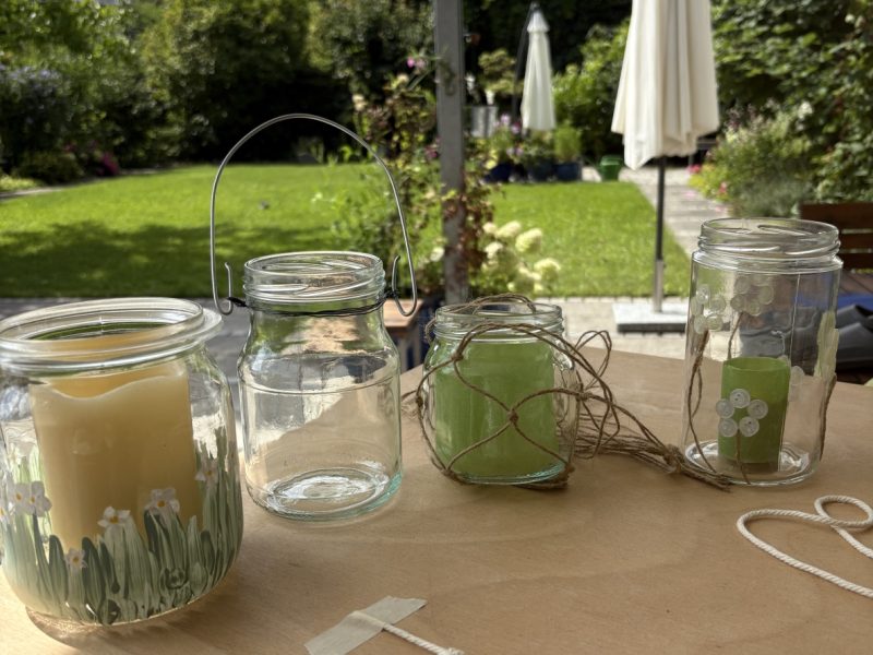 Upcycling Workshop - Windlichter aus Altglas