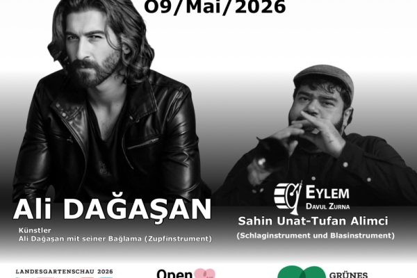 ,,Gemeinsam mit Musik im Einklang"- Konzert Ali Dağaşan