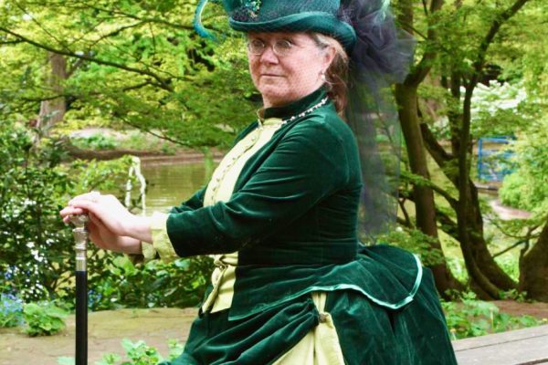 Literarischer Rundgang in Begleitung „Der Grünen Dame“